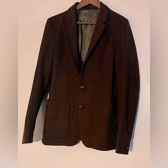 Mauro Grifoni マウログリフォーニ イタリア製 ウールジャケット50 Mauro Grifoni Wool Blend Blazer Jacket Full Zip Size IT42